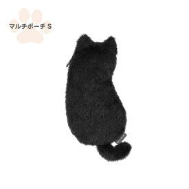 ナカバヤシ｜Nakabayashi マルチポーチ S ねこのせ 黒ネコ NNS-MP01BK