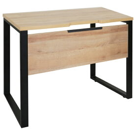 【エントリー2倍｜対象ユーザー限定 2/10まで】 カグクロ｜KAGUKURO ALetto（アレット）平机（W1000×D600×H720mm） ブラックフレーム×アッシュウッド