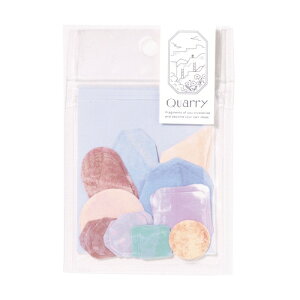 ����͏o�ŁbIROHA PUBLISHING stone seal Quarry(�N�I���[) blue mix GQF-01