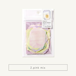 ����͏o�ŁbIROHA PUBLISHING stone memo Quarry(�N�I���[) pink mix GQM-02