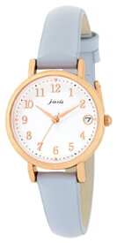 サンフレイム｜SUNFLAME ファッションウォッチ シンプルアナログウォッチ くすみカラーベルト ブルー CF3C0017-BL