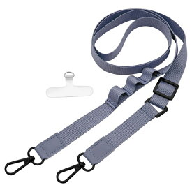 ラスタバナナ｜RastaBanana 平紐ショルダーストラップ ストラップホルダーシートセット ブルーラベンダー RSST06BLA