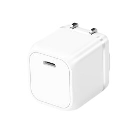 FREEDOM｜フリーダム USB TYPE-C×1ポート 急速AC充電器 GaN IC採用 PD-PPS規格対応 最大出力20W クラシックホワイト FUSB-ACG201CWH [1ポート /USB Power Delivery対応 /GaN(窒化ガリウム) 採用]