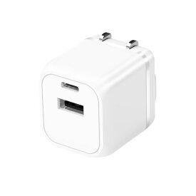 FREEDOM｜フリーダム USB TYPE-C＋TYPE-A 急速AC充電器 GaN IC採用 PD-PPS規格対応 QC対応 最大出力30W クラシックホワイト FUSB-ACG302UCWH [2ポート /USB Power Delivery対応 /GaN(窒化ガリウム) 採用]