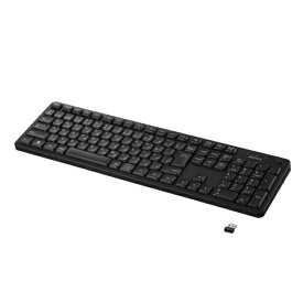 BUFFALO｜バッファロー キーボード (Chrome/Windows11対応) ブラック BSKBW340BK [ワイヤレス /USB]