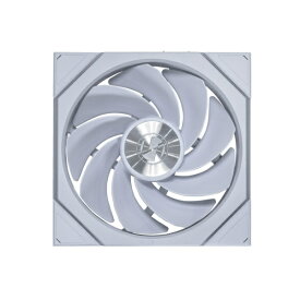 LIANLI｜リアンリ ケースファン [140mm /1800RPM](リバースブレード) UNI FAN RS TL Wireless 140 WT Single Pack ホワイト UF-RS-TL140-WLS-1W