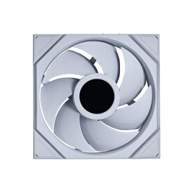 LIANLI｜リアンリ ケースファン [140mm /1600RPM](LCDモデル) UNI FAN TL LCD Wireless 140 WT Single Pack ホワイト UF-TL140-LCD-WLS-1W