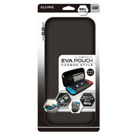 ALLONE｜アローン Switch/Switch有機EL用カーボン調EVAポーチ ブラック/ブラック ALG-NSEVBKBK【Switch】
