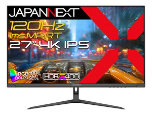 JAPANNEXTbWplNXg Q[~Oj^[ JN-IPS27G120U [27^ /4K(3840×2160j /Ch /120Hz]