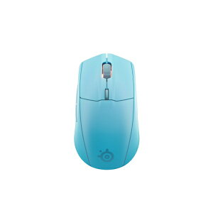 SteelSeries�b�X�e�B�[���V���[�Y �Q�[�~���O�}�E�X Rival 3 Wireless Gen 2 �A�N�A 62526 [���w�� /����(���C�����X) /6�{�^�� /Bluetooth�EUSB]