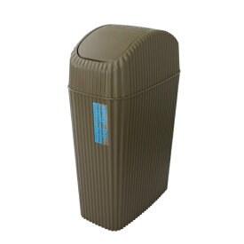 八幡化成｜Hachiman-kasei ゴミ箱 4L スイング 蓋付き way-be WB12-304 ブラウン 122792