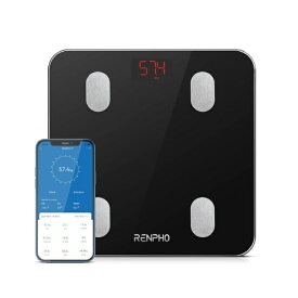 RENPHO｜レンフォ 体組成計 ES-26P3 ブラック [スマホ管理機能あり]
