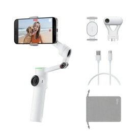 INSTA360｜インスタ360 Insta360 Flow 2 Pro スマートフォン用スタビライザー AIトラッカーキット サミットホワイト CINSABQB-FLOW225