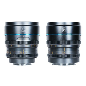 SIRUI�b�V���C �V�l�}�����Y T1.2 APS-C/S35 2�{�Z�b�g(16/75mm) RF/�O���[ SIRUI MS-2SRG-JP [�L���m��RF /�P�œ_�����Y]