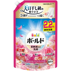 P&G｜ピーアンドジー ボールドジェル 華やかプレミアムブロッサムの香り 詰替用 ウルトラジャンボサイズ1580g 華やかプレミアムブロッサム