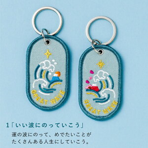 ����͏o�ŁbIROHA PUBLISHING PAIR KEY RING JAPAN ver. 2/8b(�c�[�C���G�C�g�r���I��) GREAT WAVE GKBJ-01 �y��������z���s�z
