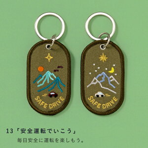 ����͏o�ŁbIROHA PUBLISHING PAIR KEY RING 2/8b(�c�[�C���G�C�g�r���I��) SAFE DRIVE GKBA-13 �y��������z���s�z