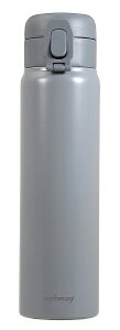 パール金属|PEARL METAL カフェマグシームレスワンタッチマグボトル700ml ダークグレー HC-842