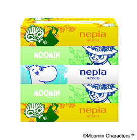 王子ネピア｜nepia nepia（ネピア）ネピecoティッシュ ムーミン（200組×5個）