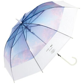 ワールドパーティー｜WPC. 雨傘 長傘 ビニール傘 地球屋×Wpc.空色アンブレラ Wpc. ピンク（トワイライト） PT-TK02-001 [雨傘 /60cm]