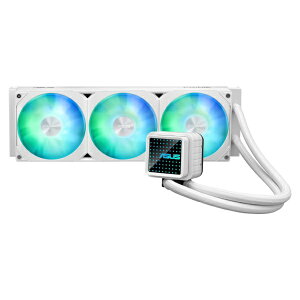 ASUSbGCX[X CPUN[[ 120mmt@x3 [LGA1851/1700/1200/115xEAM5/AM4] Prime LC 360 ARGB White Edition zCg