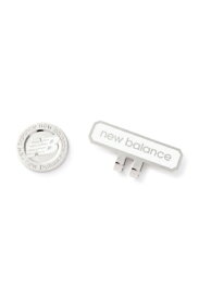 ニューバランス｜New Balance ロゴ クリップマーカー ホワイト 5984008