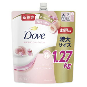ユニリーバJCM|Unilever Dove(ダヴ)ボディウォッシュ ピーチ&スイートピー詰替1270g ピーチ&スイートピー