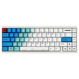 Varmilo�b�A�~�� �Q�[�~���O�L�[�{�[�h(���s�b�h�g���K�[�Ή�) VYU67 ANSI(Gg-Mag White F�E�p��z��) Summit vm-vyu67-a110-gmwf [�L�� /USB]