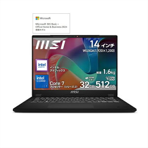 MSIbGGXAC m[gp\R Modern 14 H D2RM NVbNubN Modern-14-H-D2RMG-5429JP [14.0^ /Windows11 Home /intel Core 7 /F32GB /SSDF512GB /Office Home and Business /2025N6f]