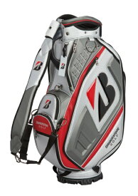 ブリヂストン｜BRIDGESTONE キャディバッグ ツアーレプリカモデル シルバー CB2501 [47インチ対応 /6分割 /4.4kg]