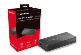 AVERMEDIA｜アバーメディア ウェブカメラ化 [USB-A接続 →ポート：HDMI] HDMIビデオキャプチャー Live Streamer CAP 4K BU113