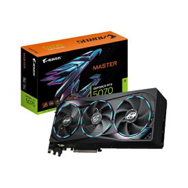 GIGABYTE｜ギガバイト グラフィックボード AORUS GeForce RTX 5070 MASTER 12G GV-N5070AORUS M-12GD [GeForce RTXシリーズ /12GB]