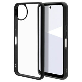 ラスタバナナ｜RastaBanana AQUOS wish5 FLEXGUARD TPU×PC ブラック×クリア 8815AW5HPBK
