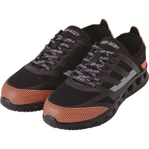 CUC|シーユーシー エアライト 耐滑 セーフティー(安全靴) サイズ:27.0cm ブラック×オレンジ 780073-BKOR-270