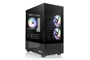 THERMALTAKEbT[}eCN PCP[X [Micro ATX /Mini-ITX] View 170 TG ARGB Black ubN CA-1Z4-00M1WN-00