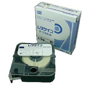マックス｜MAX チューブマーカー　レタツイン　テープカセット5mm幅　白　LMTP305W