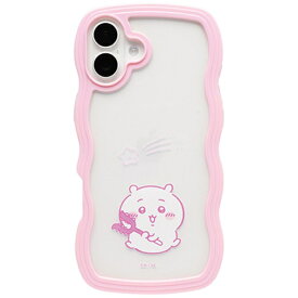 HAMEE｜ハミィ [iPhone 16 Plus専用]ちいかわ うねうねケース ピンク/ちいかわ 661-180390