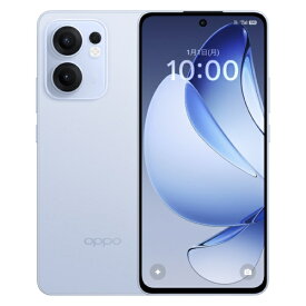 OPPO｜オッポ 【SIMフリー】OPPO Reno13 A アイスブルー「CPH2699IB」Qualcomm Snapdragon 6 Gen 1 6.7インチ・メモリ/ストレージ：8GB/128GB nanoSIM ×2 eSIM対応【防水・防塵・おサイフケータイ】