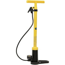 フルプラ｜FURUPLA ダイヤポンプ 空気入れ 圧力計付き イエロー 910Y
