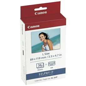 CANON｜キヤノン KL-36IP カラーインク/ペーパーセット（Lサイズ写真用紙・36枚分）[KL36IP]【rb_pcp】
