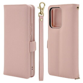 ラスタバナナ｜RastaBanana OPPO Reno13 A ハンドストラップ付き手帳型ケース ライトピンク 8833OR13ABHSLPK