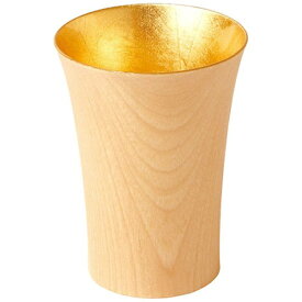 ヤマコー｜YAMACO てまひま工房 WOOD CUP 水目桜のウッドカップ ゴールド