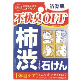 コスメテックスローランド｜COSMETEX ROLAND 柿渋エキス配合石鹸 デオタンニングソープ（100g）〔洗顔料〕