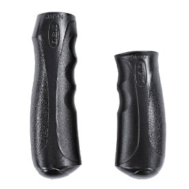OGK｜オージーケー 自転車用グリップ AG-021グリップ(ロング&ハーフ) 黒×黒