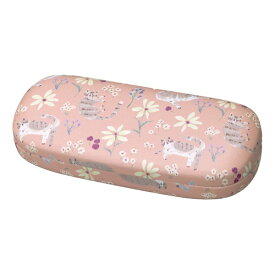 パール｜Pearl フレンズヒル クロス付き メガネケース ハナキャット 094345