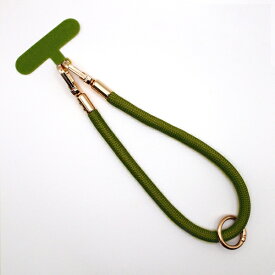 クールモバイルカンパニー｜COOL MOBILE COMPANY ハンドストラップ カーキ HSR01KH