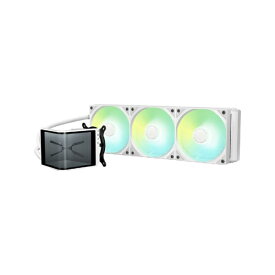 TRYX 水冷CPUクーラー 120mmファンx3 [LGA1851/1700/1200/115x・AM5/AM4] PANORAMA SE ARGB 360 ホワイト L-P360L-AM3M-G0W