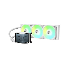 TRYX 水冷CPUクーラー 120mmファンx3 [LGA1851/1700/1200/115x・AM5/AM4] PANORAMA ARGB 360 ホワイト L-P360A-AS3M-G1W