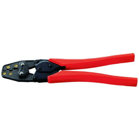 ロブテックス｜Lobtex 絶縁被覆付閉端接続子用圧着工具　使用範囲CE1・2・5・8　AK28A