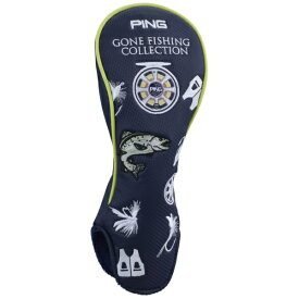 ピン｜PING フェアウェイウッド用 HC-N2505 ゴーンフィッシングヘッドカバー ネイビー 38600